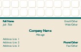 Miles of Tiles Full Colour Business Cards