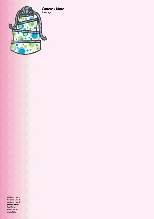 Tiers of Joy A4 Recycled Letterhead