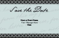 Blessed Vows Save the Date Cards