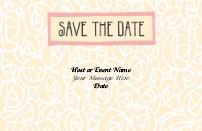 Graceful Garden Save the Date Magnets