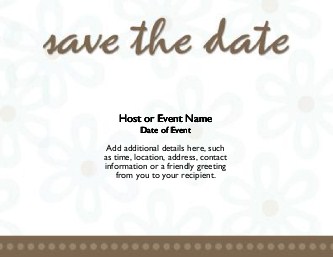 Simple Love Large Save the Date Magnets
