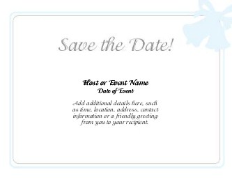 Wedding Bells are Ringing Large Save the Date Magnets
