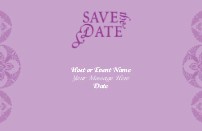 Fresh Blush Save the Date Magnets