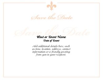 Regal Wedding Large Save the Date Magnets