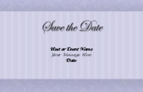 Simply Lace Save the Date Magnets