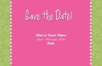 Summertime Splendor Save the Date Magnets