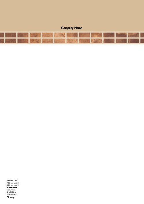 Tile Talk A4 Recycled Letterhead