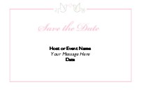Wedding Doves Save the Date Cards