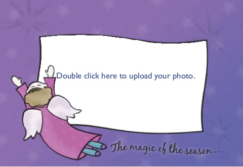 Beautiful Angel Photo Christmas Cards