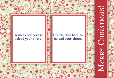 Bright n Bubbly Photo Christmas Cards