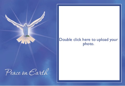 Gift of Peace Photo Christmas Cards
