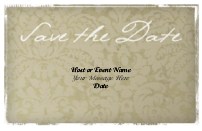 Rustic Nuptials Save the Date Magnets