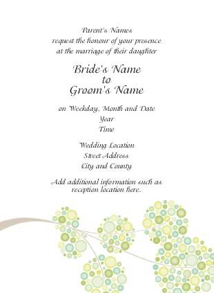Nuptial's Bloom Wedding Invitations