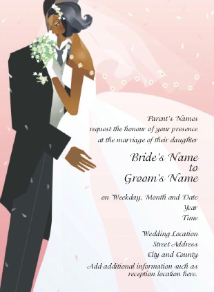 Forever's Embrace Wedding Invitations