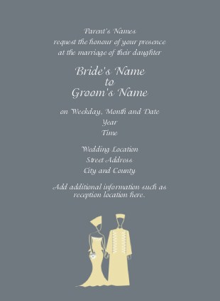 Honoured Traditions Wedding Invitations