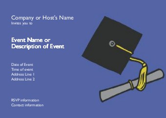 Best and Brightest Postcard Invitation-Standard