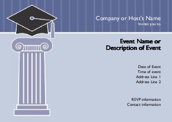 Pillar of the Future Postcard Invitation-Standard