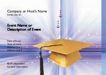 To the Future Postcard Invitation-Standard