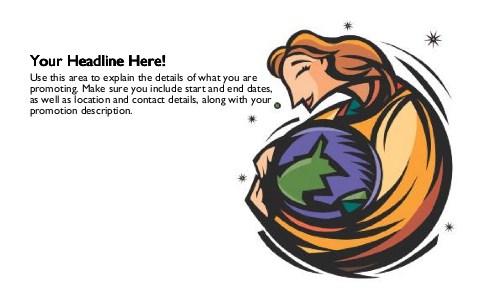 A World to Love Full Colour Oversized Postcards