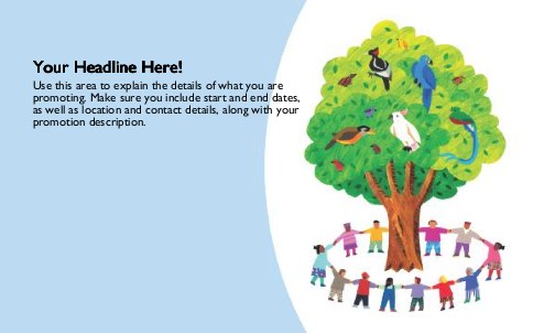 Nature Celebration Full Colour Oversized Postcards
