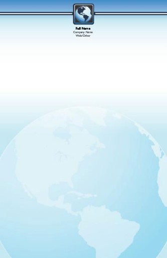 Global Reach Large Note Pads
