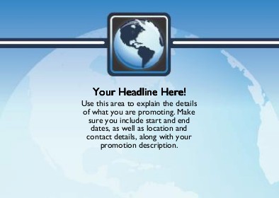 Global Reach Full Colour Standard Sized Postcards
