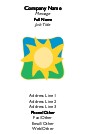 Daylight Bright Full Colour Business Cards