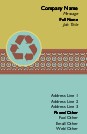 Recycle It All Full Colour Business Cards