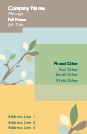Shades of the Earth Full Colour Business Cards