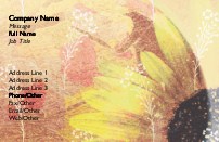 Wildflower Field Full Colour Business Cards