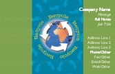 Continuous Recycling Full Colour Magnetic Business Cards