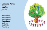 Nature Celebration Full Colour Magnetic Business Cards