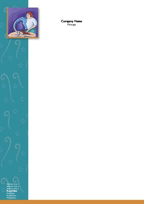 Easing Tension A4 Letterhead