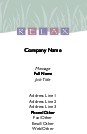 Grassy Field Full Colour Magnetic Business Cards