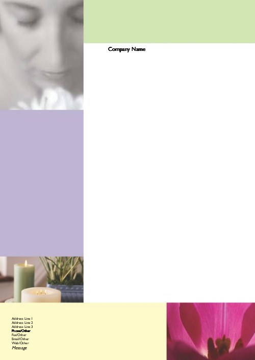 Pampered A4 Recycled Letterhead
