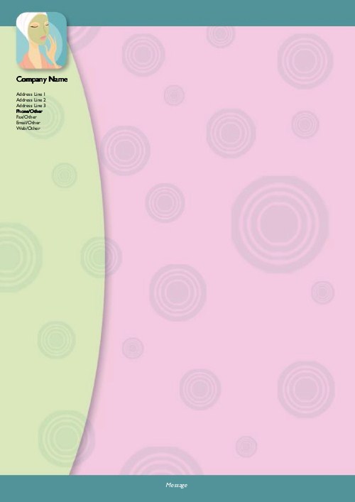 The Spa Treatment A4 Recycled Letterhead
