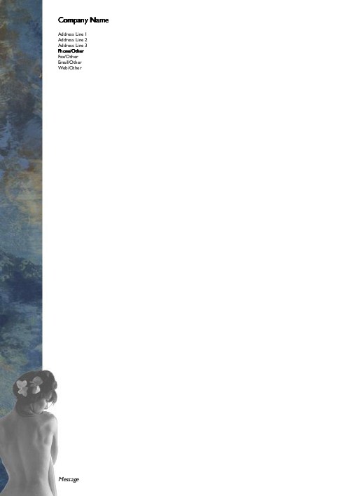 Total Relaxation A4 Recycled Letterhead