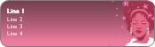 Glamour Girl Return Address Labels