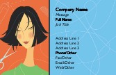 Just a Snip Full Colour Business Cards