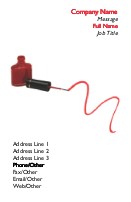 Ribbon of Red Nail Polish