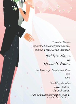 Sweet Embrace Wedding Invitations
