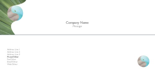 Modern Health Full Colour Compliment Slips