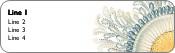Restful Curves Return Address Labels