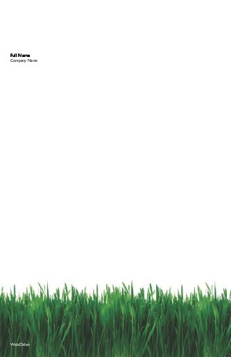 Lush Green Grass Large Note Pads