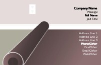 Carpet Roll-Out Full Colour Business Cards