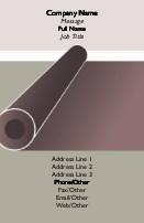 Carpet Roll-Out Full Colour Business Cards
