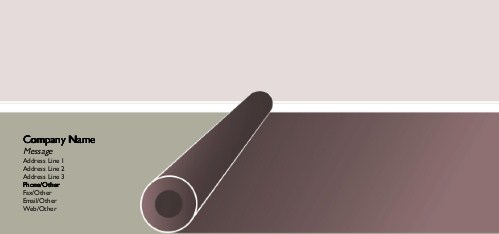 Carpet Roll-Out Full Colour Compliment Slips