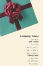 Big Wrapped Gift Full Colour Business Cards