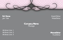 Flight of Fancy Recycled Business Cards