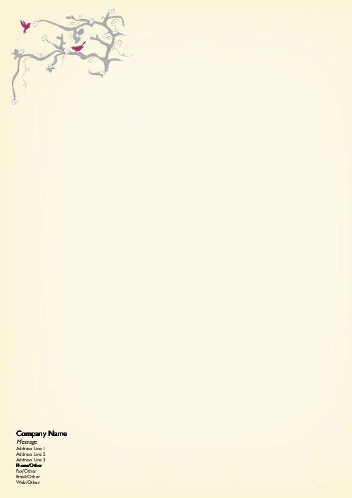 Nature's Balance A4 Recycled Letterhead